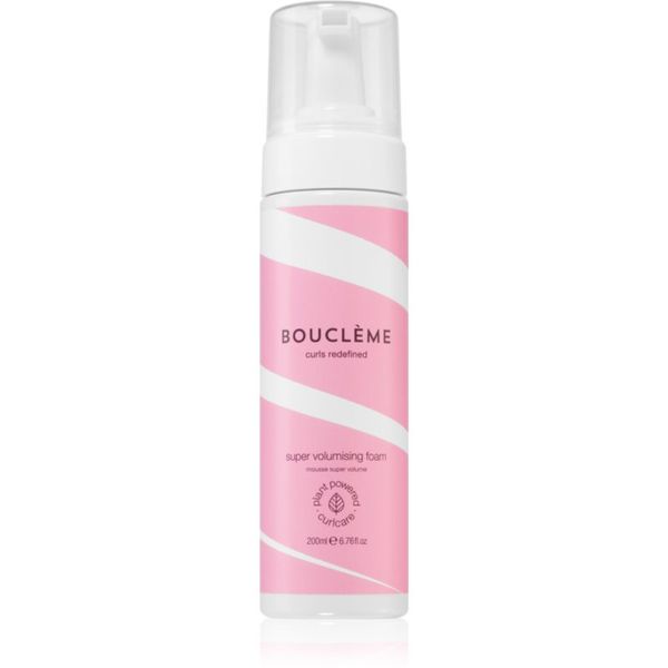 Bouclème Bouclème Curl Super Volumising Foam стилизираща пяна за фиксиране и оформяне 200 мл.