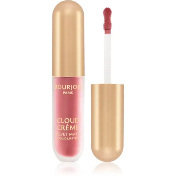 Bourjois Bourjois Cloud Crème Velvet Matte ултра матиращо течно червило цвят 02 Cafe Crème 3.1 мл.