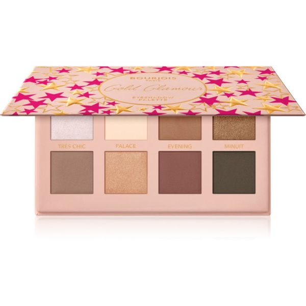 Bourjois Bourjois Gold Glamour палитра сенки за очи 7 гр.