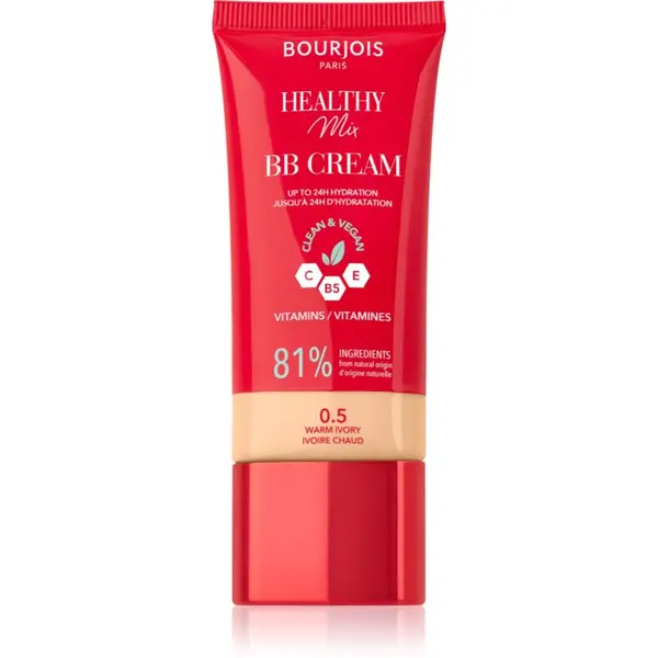 Bourjois Bourjois Healthy Mix Clean & Vegan BB Cream ББ крем цвят 0,5 Warm Ivory 30 мл.
