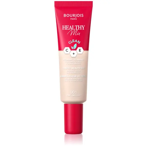 Bourjois Bourjois Healthy Mix лек фон дьо тен с хидратиращ ефект цвят 001 Fair 30 мл.