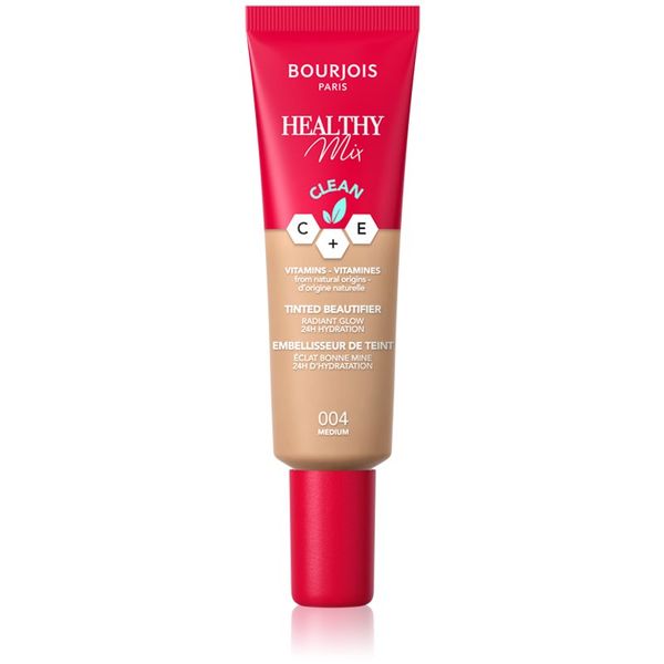 Bourjois Bourjois Healthy Mix лек фон дьо тен с хидратиращ ефект цвят 004 Medium 30 мл.