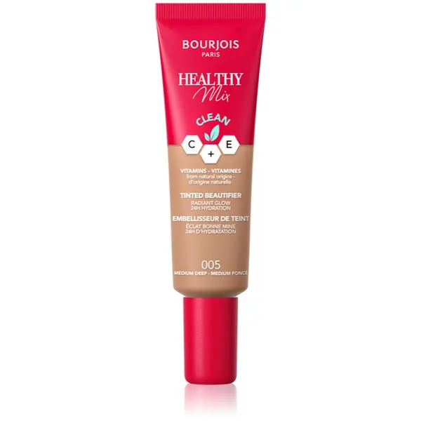 Bourjois Bourjois Healthy Mix лек фон дьо тен с хидратиращ ефект цвят 005 Medium Deep 30 мл.