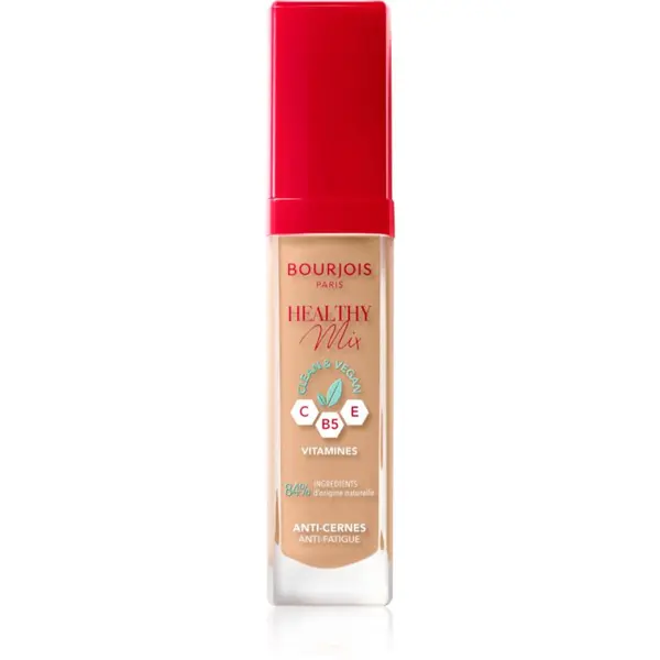 Bourjois Bourjois Healthy Mix овлажняващ коректор против тъмни кръгове цвят 52 Beige 6 мл.