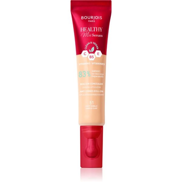 Bourjois Bourjois Healthy Mix Serum овлажняващ коректор за зоната на лицето и очите цвят 51 Light Vanilla 13 мл.