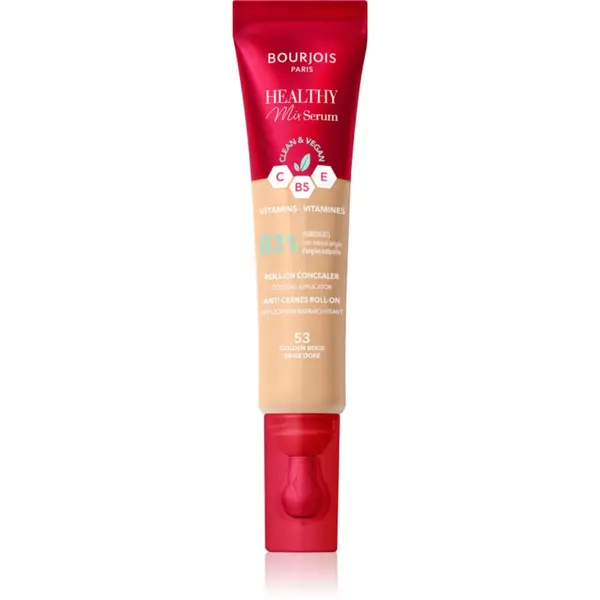 Bourjois Bourjois Healthy Mix Serum овлажняващ коректор за зоната на лицето и очите цвят 53 Golden Beige 13 мл.