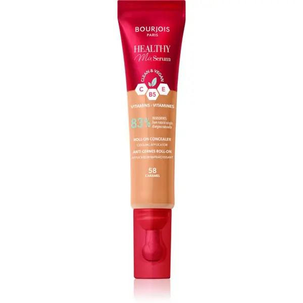 Bourjois Bourjois Healthy Mix Serum овлажняващ коректор за зоната на лицето и очите цвят 58 Caramel 11 мл.