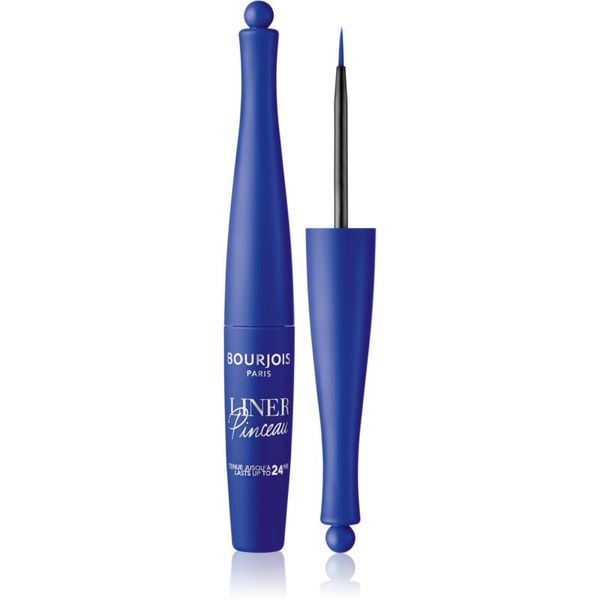Bourjois Bourjois Liner Pinceau дълготрайна очна линия цвят 04 Bleu Pop Art 2,5 мл.