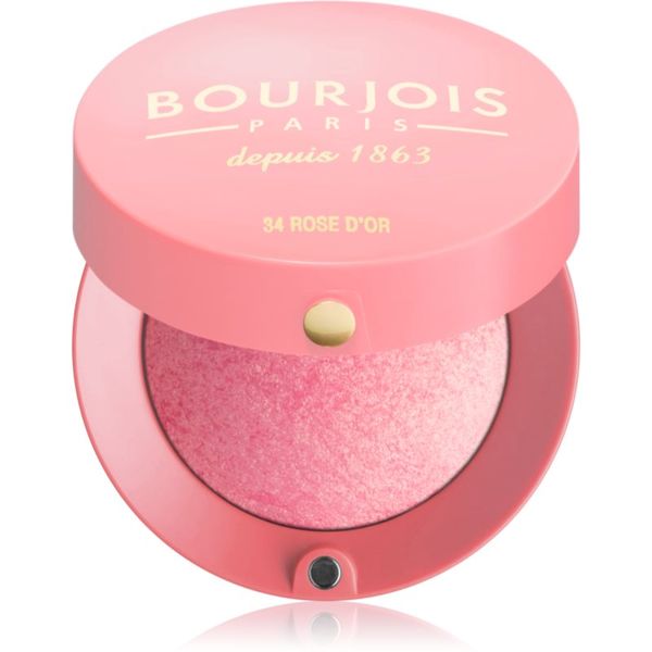 Bourjois Bourjois Little Round Pot Blush руж цвят 34 Rose D´Or 2,5 гр.