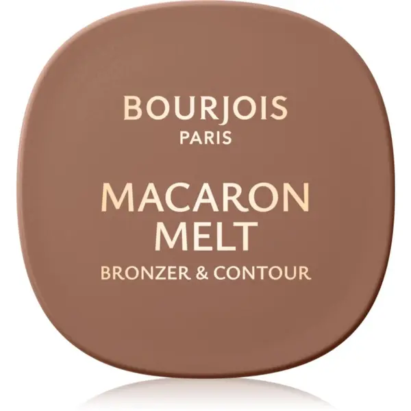 Bourjois Bourjois Macaron Melt Bronzer & Contour бронзант и контурна пудра 2 в 1 цвят 01 Vanilla Foam 5 гр.
