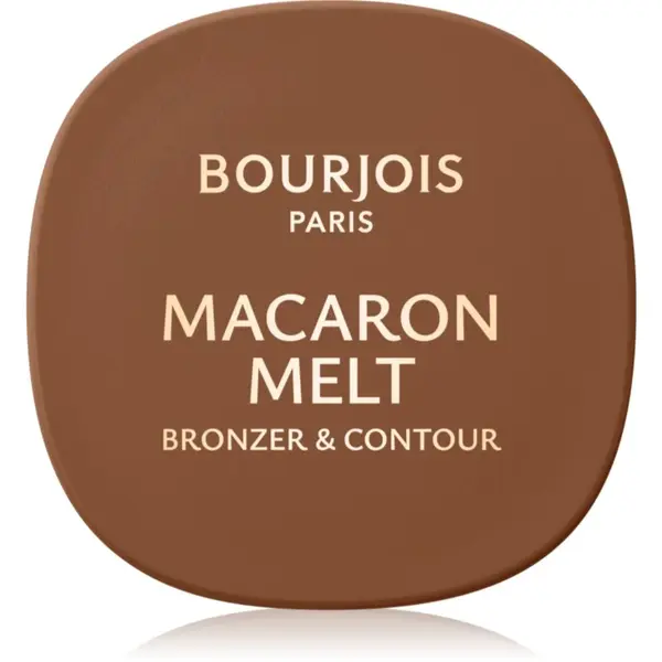 Bourjois Bourjois Macaron Melt Bronzer & Contour бронзант и контурна пудра 2 в 1 цвят 03 Caramel Macchiato 5 гр.