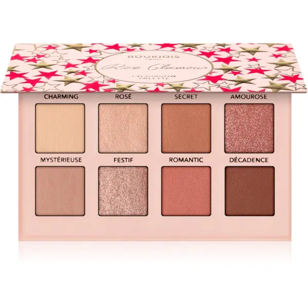 Bourjois Bourjois Rose Glamour палитра сенки за очи 8.5 гр.