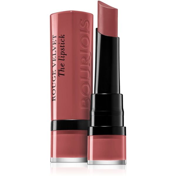 Bourjois Bourjois Rouge Velvet The Lipstick матиращо червило цвят 33 Rose Water 2,4 гр.