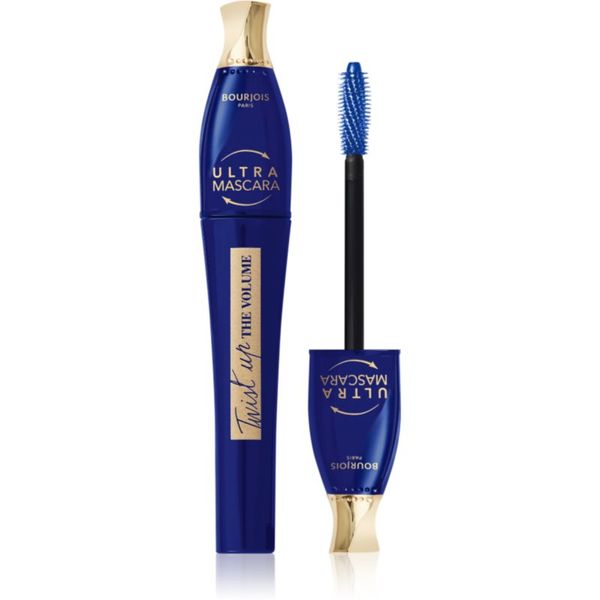 Bourjois Bourjois Twist Up The Volume спирала за обем с четка 2 в 1 цвят 03 Ultra Blue 8 мл.