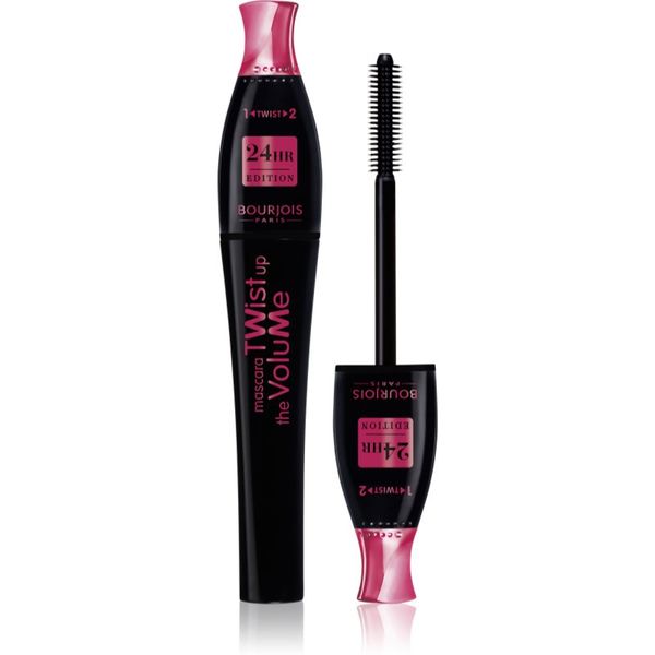 Bourjois Bourjois Twist Up The Volume спирала за обем  с четка 2 в 1 цвят 23 Black 8 мл.