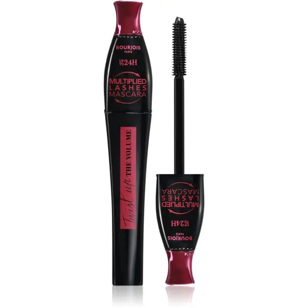 Bourjois Bourjois Twist Up The Volume спирала за обем с четка 2 в 1 цвят 23 Black 8 мл.