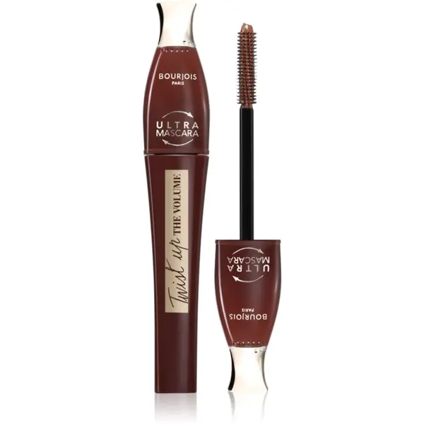 Bourjois Bourjois Twist Up The Volume спирала за обем с четка 2 в 1 цвят Brown 8 мл.