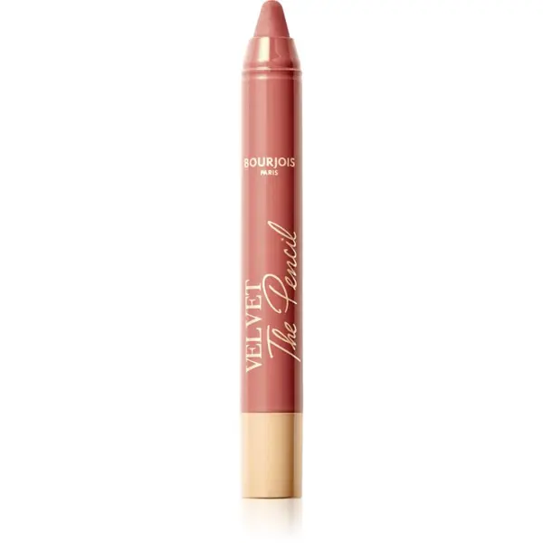 Bourjois Bourjois Velvet the Pencil стик-червило с матиращ ефект цвят 01 Nudifull 1.8 гр.