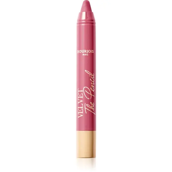 Bourjois Bourjois Velvet the Pencil стик-червило с матиращ ефект цвят 02 Amou-Rose 1,8 гр.