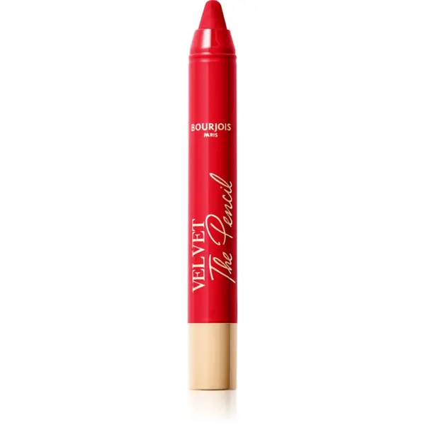Bourjois Bourjois Velvet the Pencil стик-червило с матиращ ефект цвят 07 Rouge Es-carmin 1,8 гр.