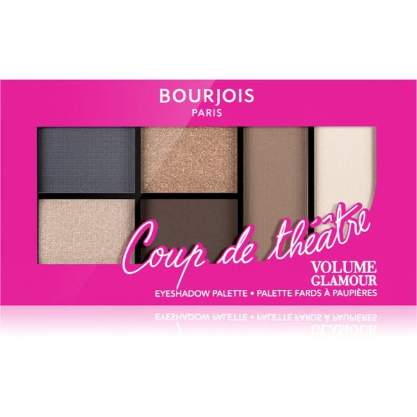 Bourjois Bourjois Volume Glamour палитра от сенки за очи цвят 002 Coup de Théâtre 8,4 гр.