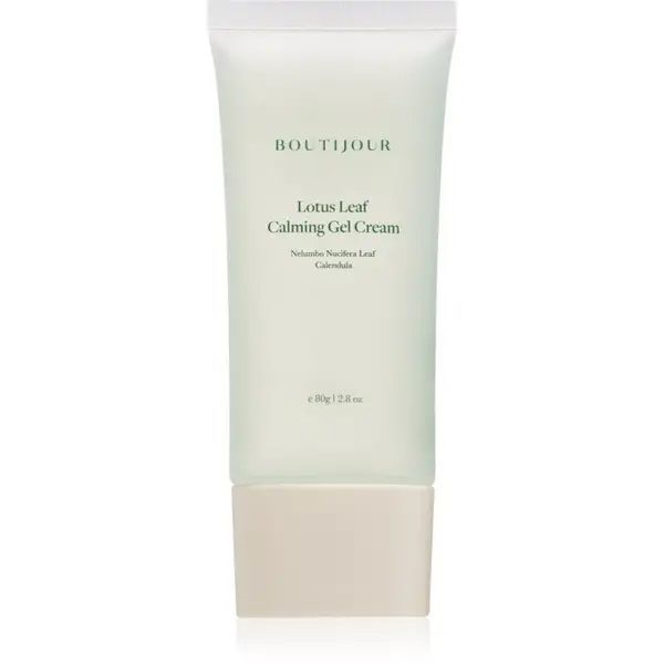 BOUTIJOUR BOUTIJOUR Lotus Leaf Calming Gel Cream хидратиращ и успокояващ крем за укрепване на кожната бариера 80 гр.
