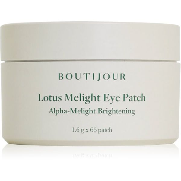 BOUTIJOUR BOUTIJOUR Lotus Melight Eye Patch хидрогелова маска за зоната около очите против бръчки и тъмни кръгове 33 чифт
