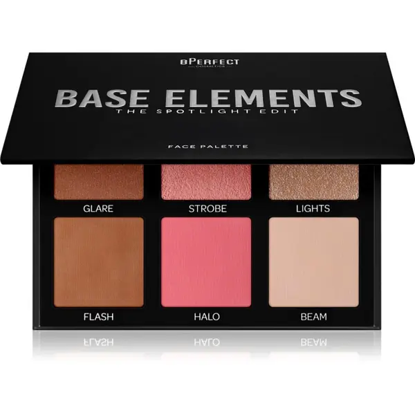 BPerfect BPerfect Base Elements мултифункционална палитра за лице цвят The Spotlight 27 гр.
