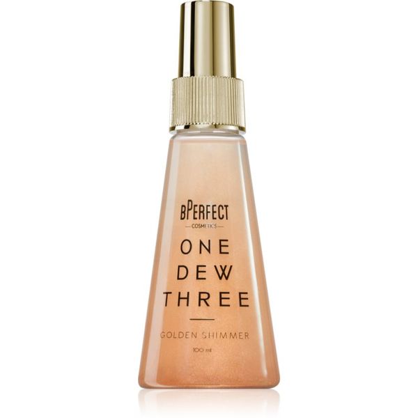 BPerfect BPerfect Golden Shimmer спрей за фиксация 100 мл.