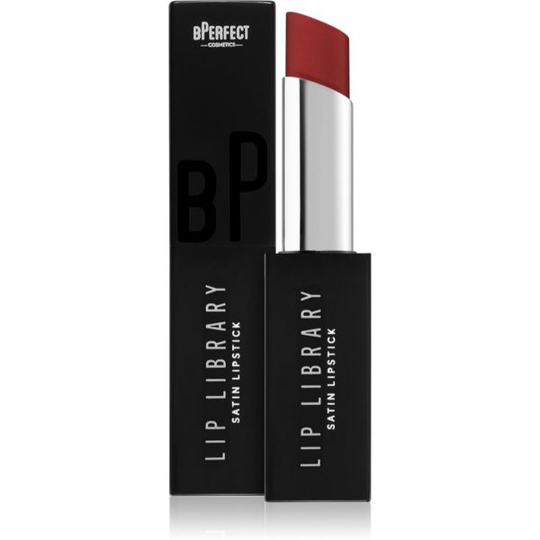 BPerfect BPerfect Lip Library Satin крем-червило цвят Scarlet 3 гр.