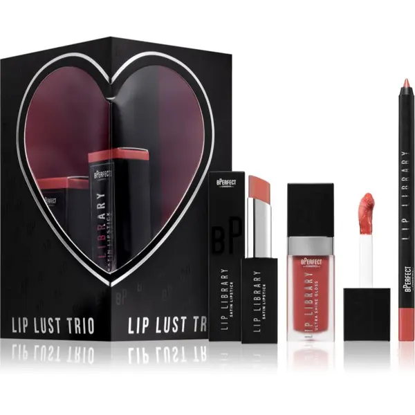 BPerfect BPerfect Lip Lust Trio комплект за устни цвят Hero Trio