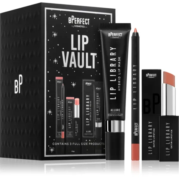 BPerfect BPerfect Lip Vault подаръчен комплект за устни