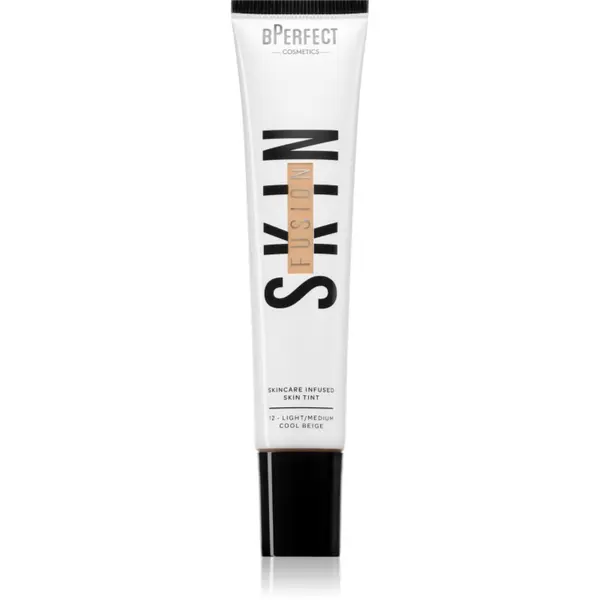 BPerfect BPerfect Skin Fusion лек фон дьо тен за естествен вид цвят 12 Light/Medium Cool Beige 30 мл.