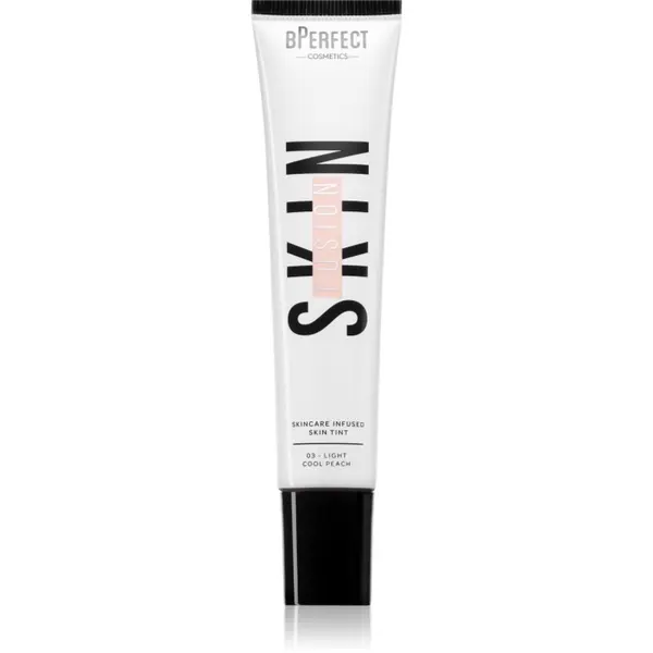 BPerfect BPerfect Skin Fusion лек фон дьо тен за естествен вид цвят 3 Light Cool Peach  30 мл.