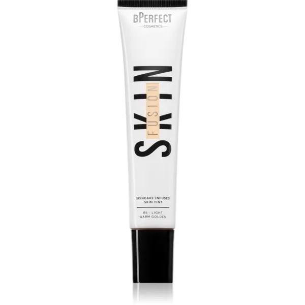 BPerfect BPerfect Skin Fusion лек фон дьо тен за естествен вид цвят 5 Light Warm Golden 30 мл.