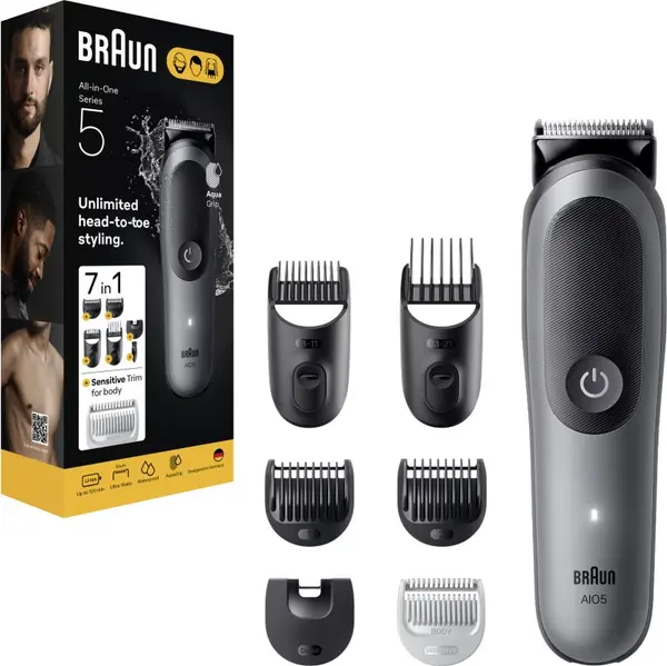Braun Braun All-In-One Series 5 AIO5520 комплект за грижа за косата и тялото 7 в 1 1 бр.