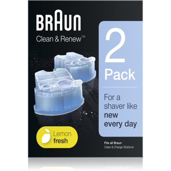 Braun Braun CCR Refill LemonFresh резервни пълнители за почистваща станция с аромат Lemon Fresh 2 бр.