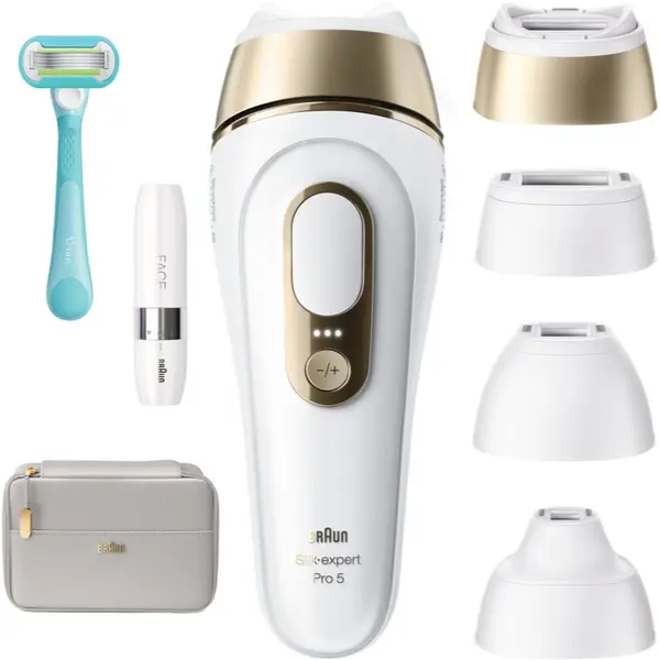 Braun Braun IPL Silk·expert Pro 5 PL5412 смарт IPL уред за отстраняване на косъмчета за тяло, лице, бикини зона и подмишници 1 бр.