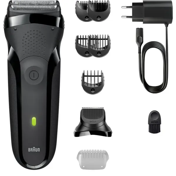 Braun Braun Series 3 300 електрическа самобръсначка Black 1 бр.