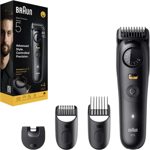 Braun Braun Series 5 BT5520 машинка за подстригване на брада + 4 стилизиращи уреда 1 бр.