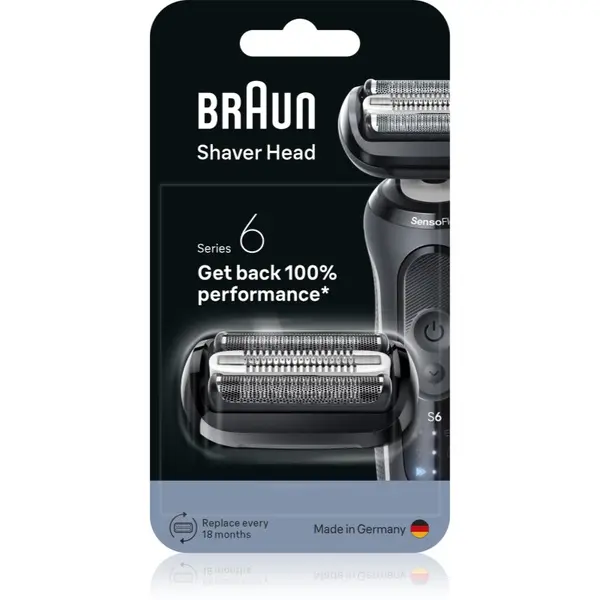 Braun Braun Series 6 64B сменяеми глави бръснене с електрическа самобръсначка 1 бр.