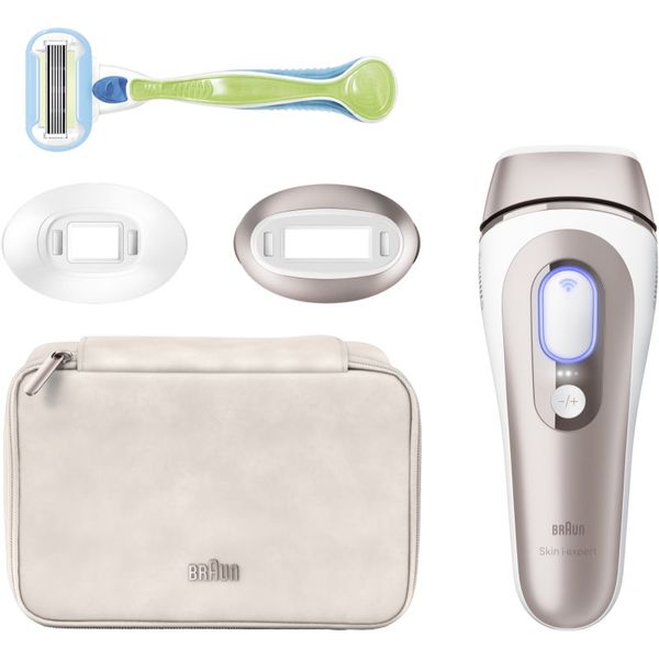 Braun Braun Smart Skin Expert IPL7147 смарт IPL уред за отстраняване на косъмчета за тяло, лице, бикини зона и подмишници 1 бр.