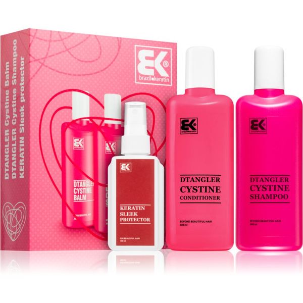 Brazil Keratin Brazil Keratin Cystine Set комплект (за увредена и крехка коса)