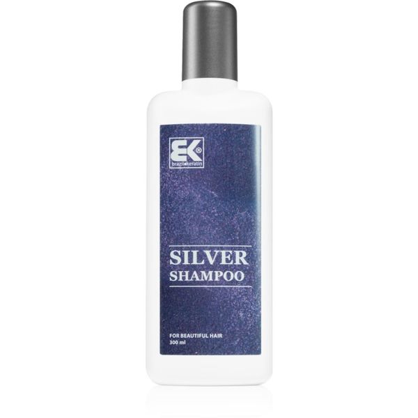 Brazil Keratin Brazil Keratin Silver Shampoo неутрализиращ сребърен шампоан за руса и сива коса 300 мл.