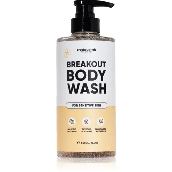 breakout + aid breakout + aid Body Wash душ гел против акне 500 мл.