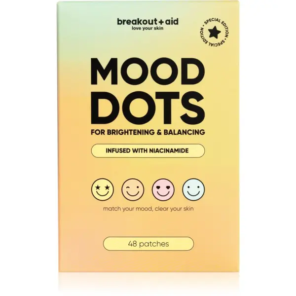 breakout + aid breakout + aid MOOD DOTS лепенки за проблемна кожа против акне 48 бр.