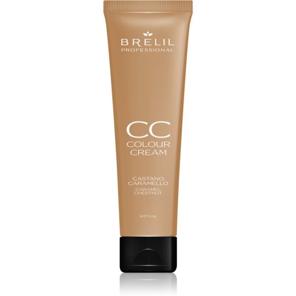 Brelil Professional Brelil Professional CC Colour Cream оцветяващ крем за всички видове коса цвят Caramel Chestnut 150 мл.