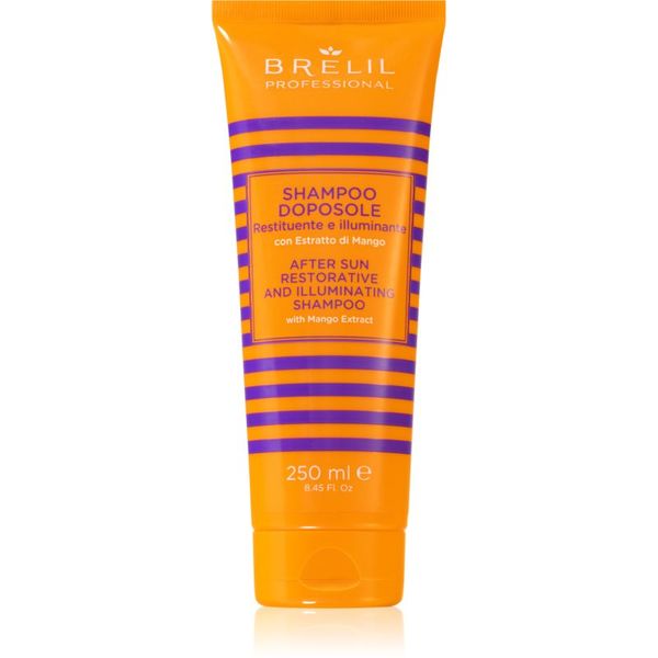 Brelil Professional Brelil Professional Solaire After Sun Shampoo подхранващ шампоан за коса увредена от слънце, хлор и солна вода 250 мл.