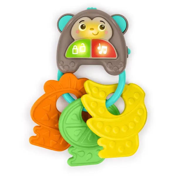 Bright Starts Bright Starts MonKeys музикална играчка 6 m+ 1 бр.