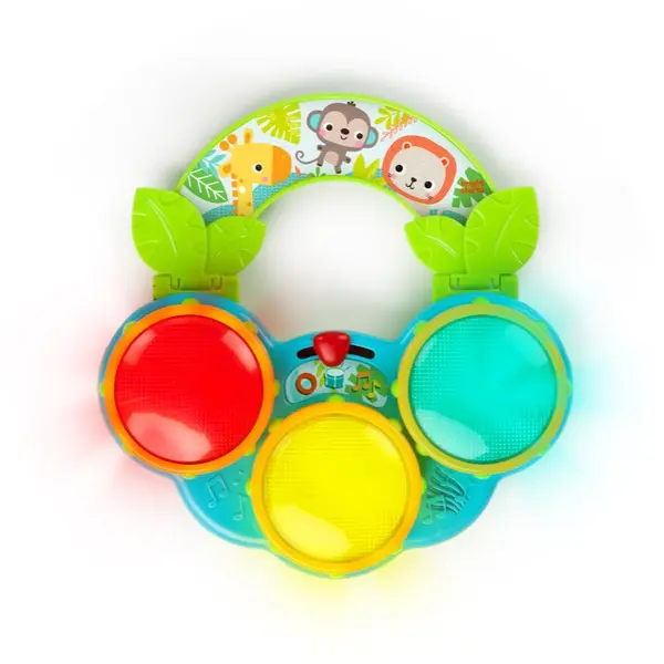 Bright Starts Bright Starts Safari Beats играчка за подреждане с мелодия 3 m+ 1 бр.